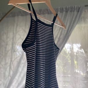 Mini striped dress